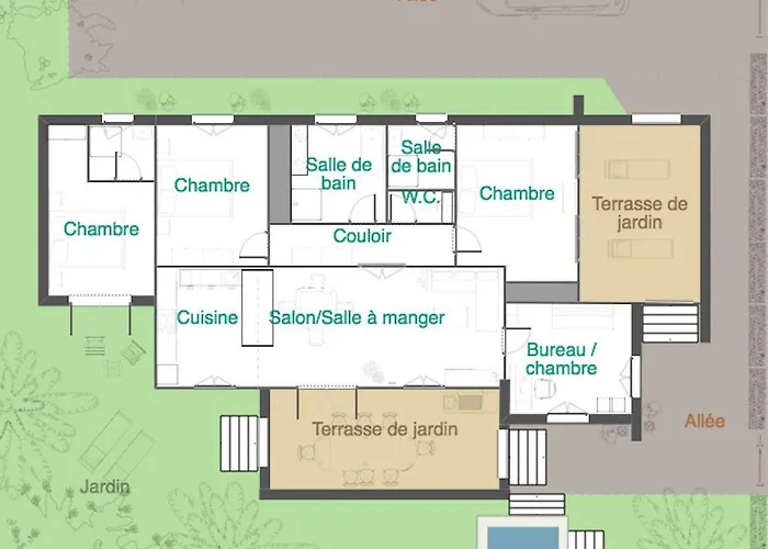 Villa Charming With Jacuzzi At 200m From Beaches